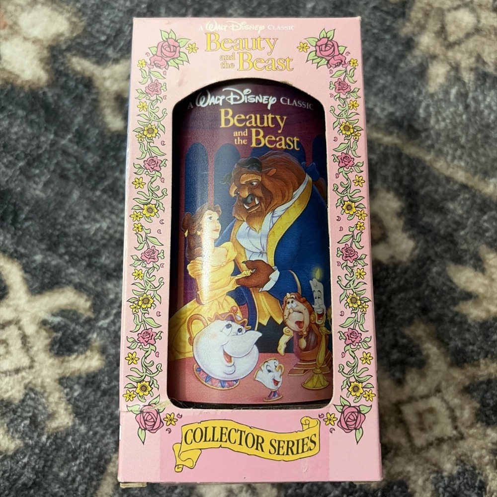 Disney Beauty and the Beast Collector Series Burger King Cup 1994 Coca-Cola
